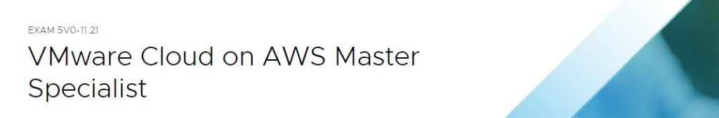 VMware Cloud on AWS Master Specialist